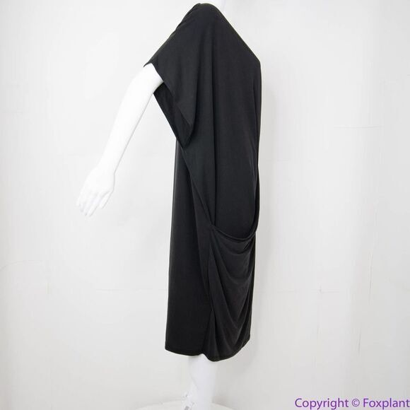 NEW Eloquii black Surplice dolman sleeve Wedge‎ wrap Dress, size 22/24 - Picture 13 of 15